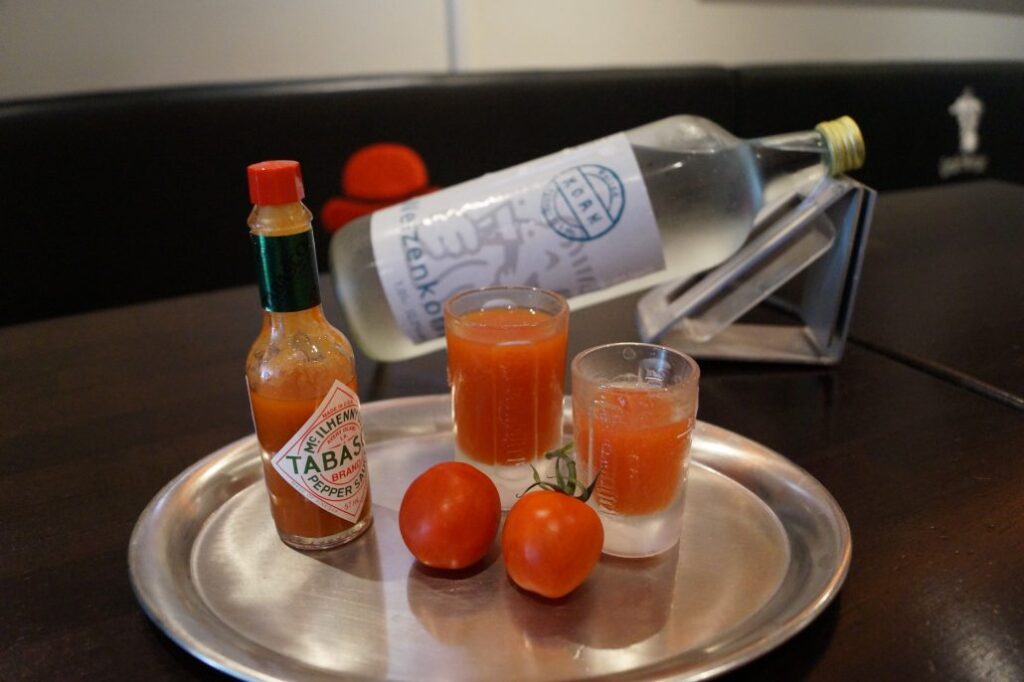 Hausgemachter Mexikaner mit Tabasco